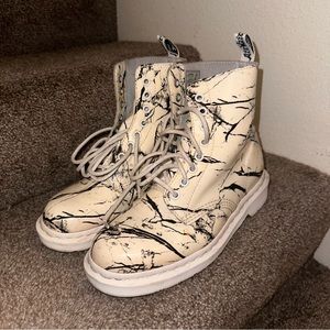 Marble Pascal Dr. Martens boots size 8 womens